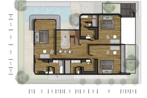 Three-storey 3 bedroom villa with private pool in Mai Khao area, Phuket in Allthai Village