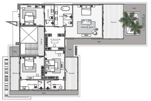 Two-storey villa with 4 bedrooms and a swimming pool near Laguna area, Phuket in Island Collection