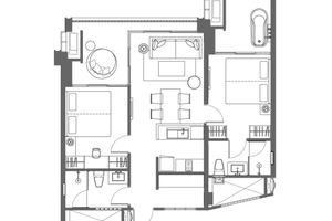 2 Bedroom Apartment near Rawai Beach, Phuket at Saturdays Residence