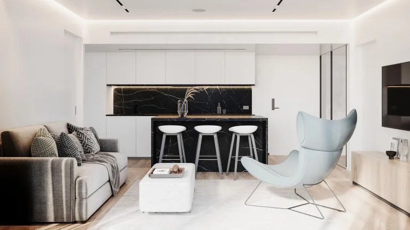 Spacious 2 Bedroom Apartment in Rawai, Phuket at Essence Residence