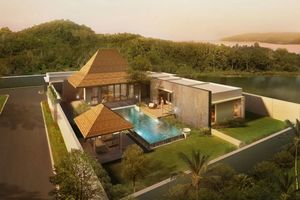2 Bedroom Villa with private pool in Talang area, Phuket in Anchan Sunscape Complex