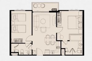 2 Bedroom Apartment in Bang Tao Area, Phuket at The Title Heritage