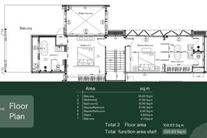 Modern two-storey villa with private pool in Talang, Phuket at Rachada Pool Villa