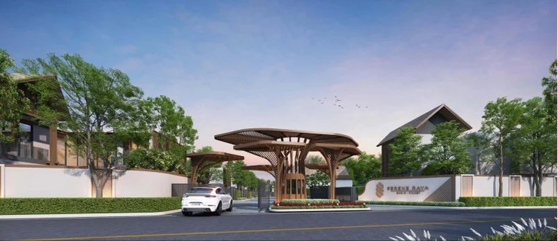 3 Bedroom Villa with Pool in Talang Area, Phuket at Serene Raya Bang Jo