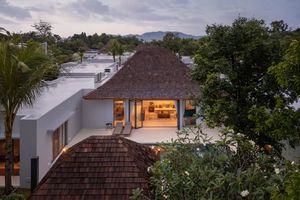 Luxury finished villa with pool in Talang area, Phuket in Anchan Tropicana complex