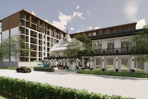 Duplex 2 Bedroom apartment in Bang Tao area, Phuket at The Ozone Condominium