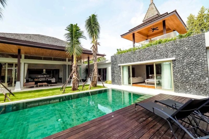 Tropical 3 bedroom villa with pool in Bang Tao area, Phuket at Botanica Forestique