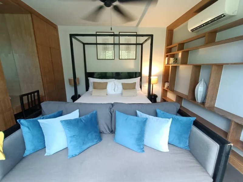 Finished 1 bedroom villa with pool in Cherng Talai area, Phuket at Wings Villas