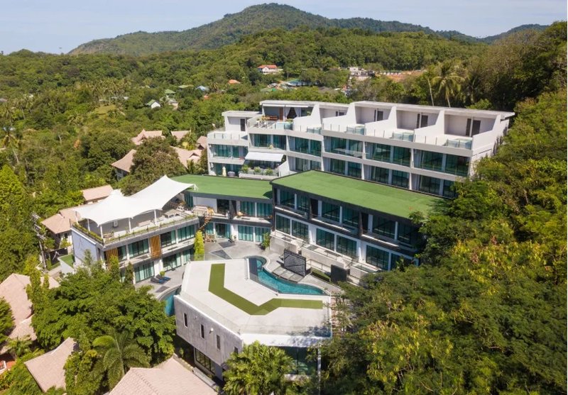Three-level penthouse with pool in Rawai area, Phuket at Pandora Residences
