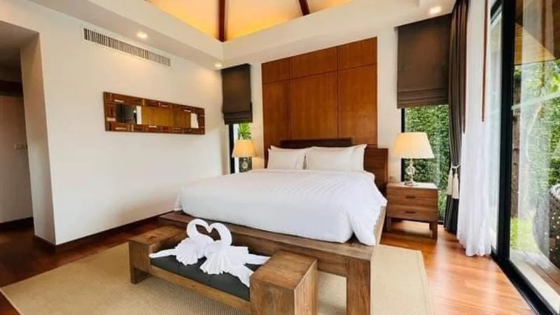 Villa with pool for rent in Bang Tao, Phuket in Anchan