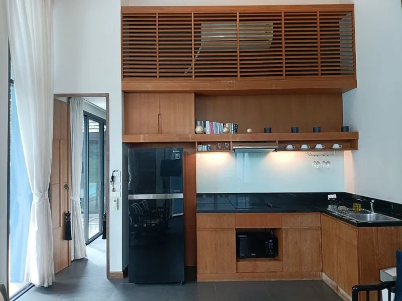 Finished villa with 2 bedrooms and a swimming pool in Wings Villas complex