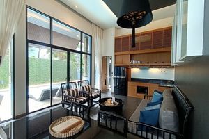 Finished villa with 2 bedrooms and a swimming pool in Wings Villas complex