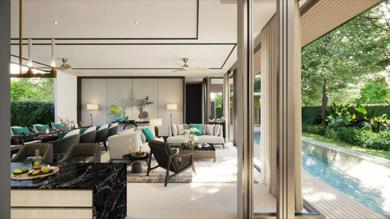 Luxury 4 Bedroom villa with private pool in Bang Tao area, Phuket at The Ozone Grand Residences