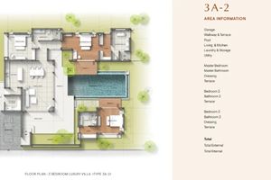 3 Bedroom Villa with private pool in Talang area, Phuket in Anchan Sunscape Complex