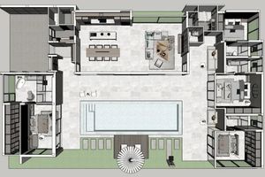 Luxury 5 Bedroom Villa next to the Lagoon, Phuket at Asherah Villas