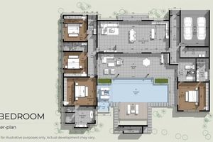 4 Bedroom Villa with Pool in Layan Area, Phuket at Layan Lucky Villas