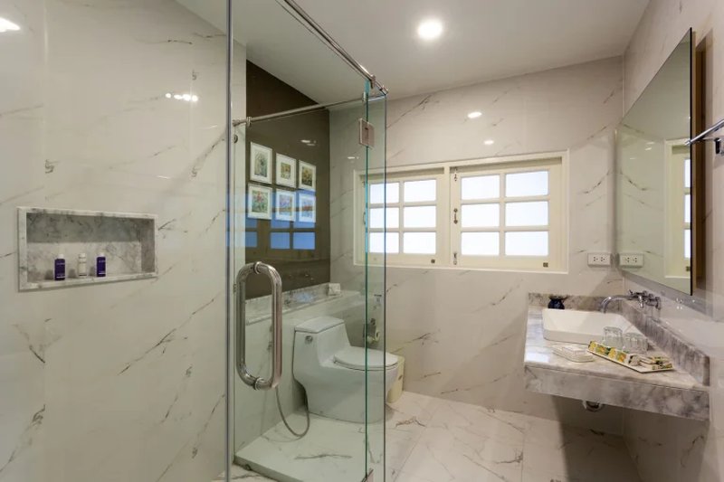 Two-storey beachfront villa with pool for rent in Rawai, Phuket