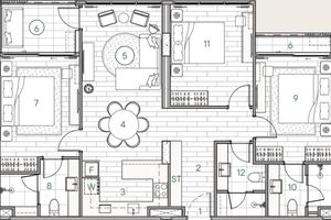 3 Bedroom Apartment 500 meters from Bang Tao Beach, Phuket in Sudara Phuket