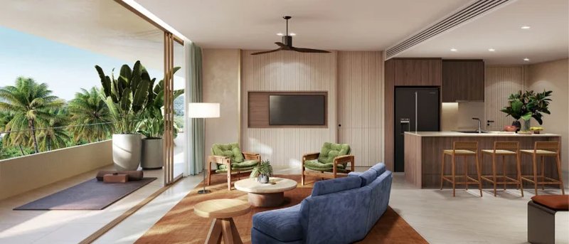 3 Bedroom Apartment in Bang Tao Area, Phuket at Surfhouse Phuket