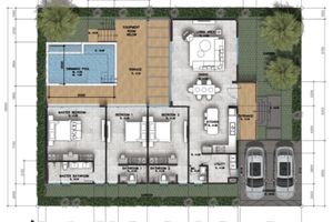 3 Bedroom Villa with pool in Rawai, Phuket in Ka Village Complex