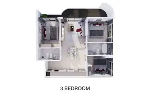 ห้องนอนของคอนโดมิเนียม ในราไวย์