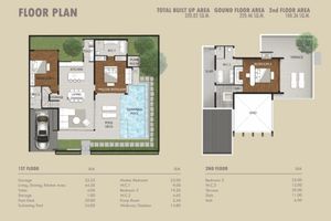 Two-storey 3 bedroom villa with private pool in Chalong area, Phuket at Elite Chalong Hidden Oasis Villas