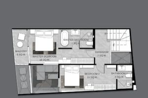 Duplex 3 Bedroom apartment in Kamala district, Phuket at Citygate De Phuket Complex