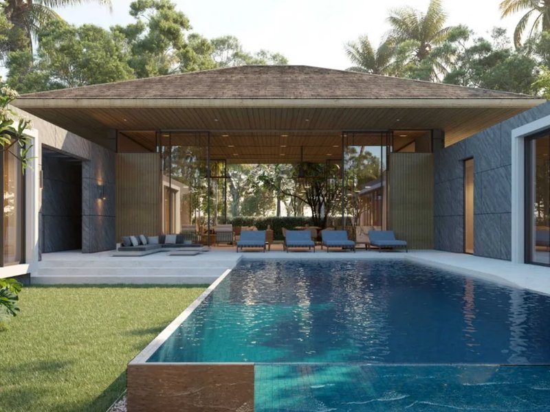 Exclusive 5 bedroom villa with pool in Bang Tao, Phuket at Stella Estate
