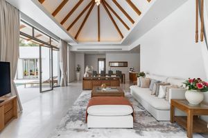 Luxury finished villa with pool in Talang area, Phuket in Anchan Tropicana complex