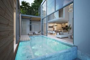 Two-storey 3 bedroom villa with swimming pool in Layan area, Phuket at Walai Layan Villas