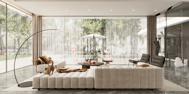 Two-storey 4 bedroom villa on a hilltop with panoramic sea views, Phuket at BB Horizon Resort