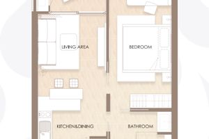 1 Bedroom Apartment in Bang Tao, Phuket in the new Siamese Bangtao Complex