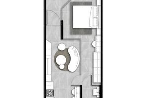 One Bedroom Apartment 600 meters from Kamala Beach, Phuket at Citygate De Phuket