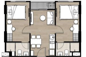 2 Bedroom Apartment in Katu District, Phuket at The Origin Kathu-Patong