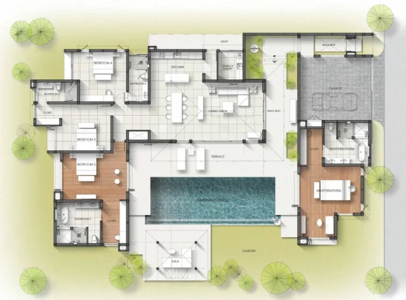 4 Bedroom Villa with Private pool in Talang, Phuket in Anchan Mountain Breeze