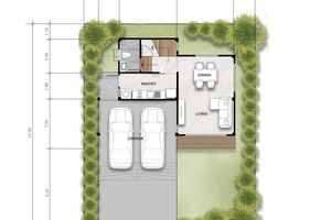 Two-storey house in Talang district, Phuket in NAI HOME Srisunthon2 complex