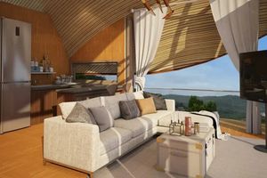 One room cottage with sea View in Patong Bay Sea View Cottages