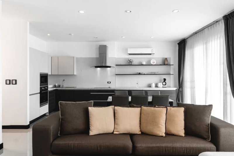 Three-level penthouse with pool in Rawai area, Phuket at Pandora Residences