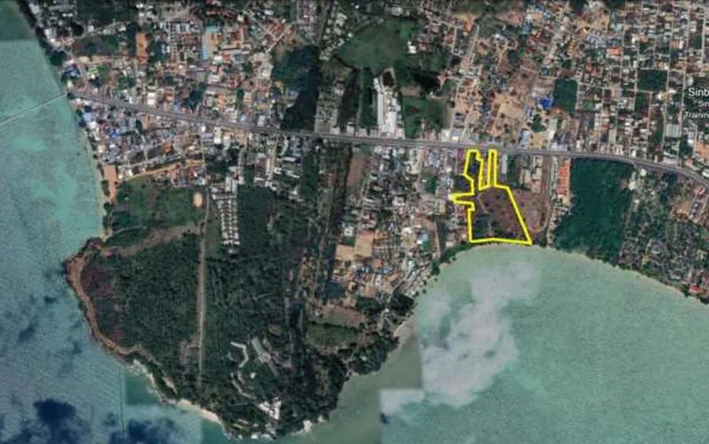 Land plot, first line by the sea, Rawai, Phuket