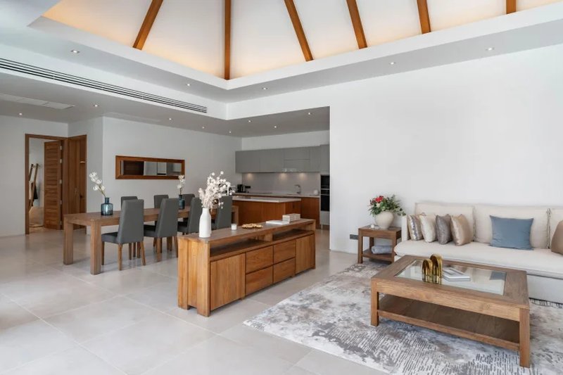 Luxury finished villa with pool in Talang area, Phuket in Anchan Tropicana complex