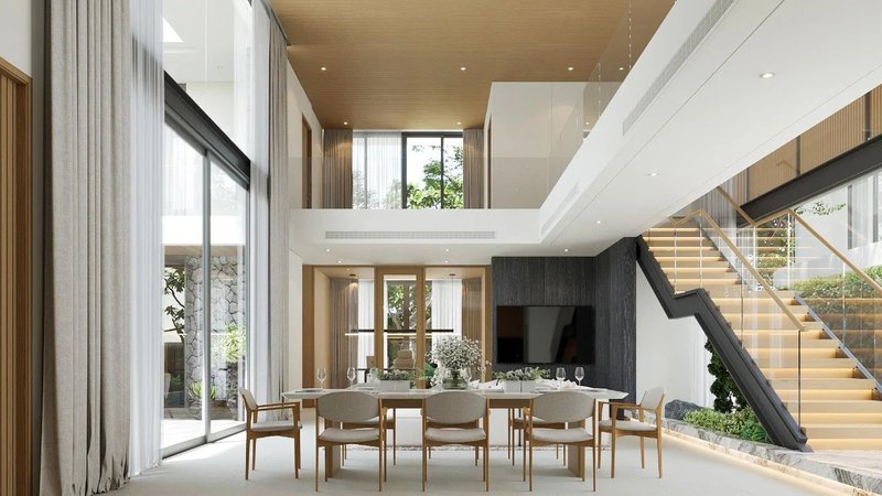 Two-storey 4 bedroom villa near Nai Yang Beach, Phuket in Montana Hills