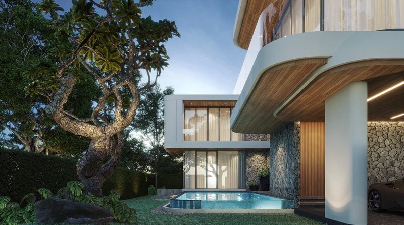 Two-storey 4 bedroom villa near Nai Yang Beach, Phuket in Montana Hills