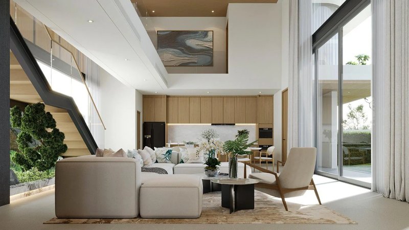 Two-storey 4 bedroom villa near Nai Yang Beach, Phuket in Montana Hills