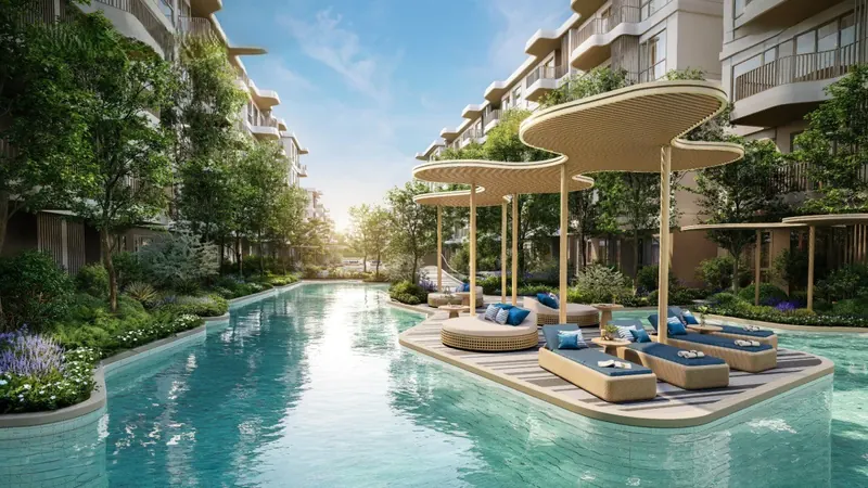 Terrace of condo in Sakhu