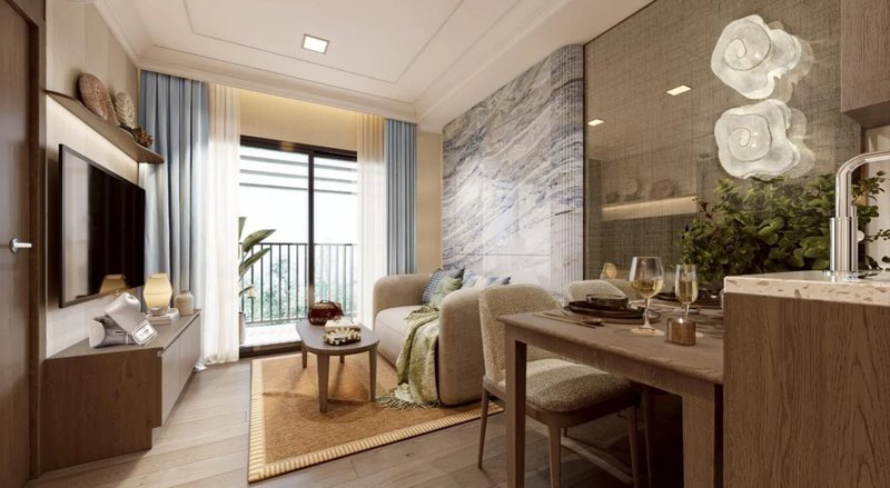 Апартаменты с 2 спальнями между пляжами Банг Тао и Сурин, Пхукет в новом комплексе Rhea by Sansiri