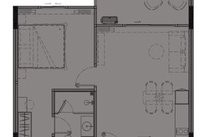 One Bedroom Apartment of 54 sq.m in Bang Tao, Phuket in The Title Legendary