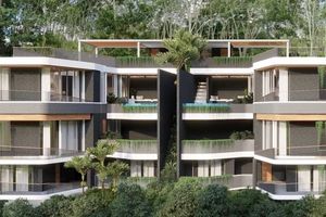 Three-storey 3 bedroom villa with pool in Layan, Phuket in Akra collection Layan