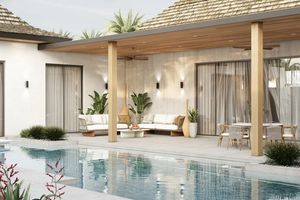 4 Bedroom Villa with Pool in Layan Area, Phuket at Layan Lucky Villas