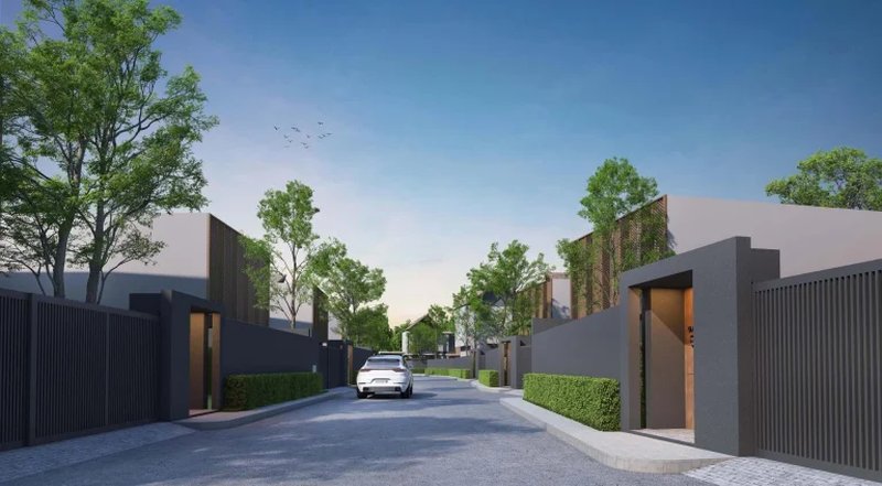 3 Bedroom Villa with Pool in Talang Area, Phuket at Serene Raya Bang Jo