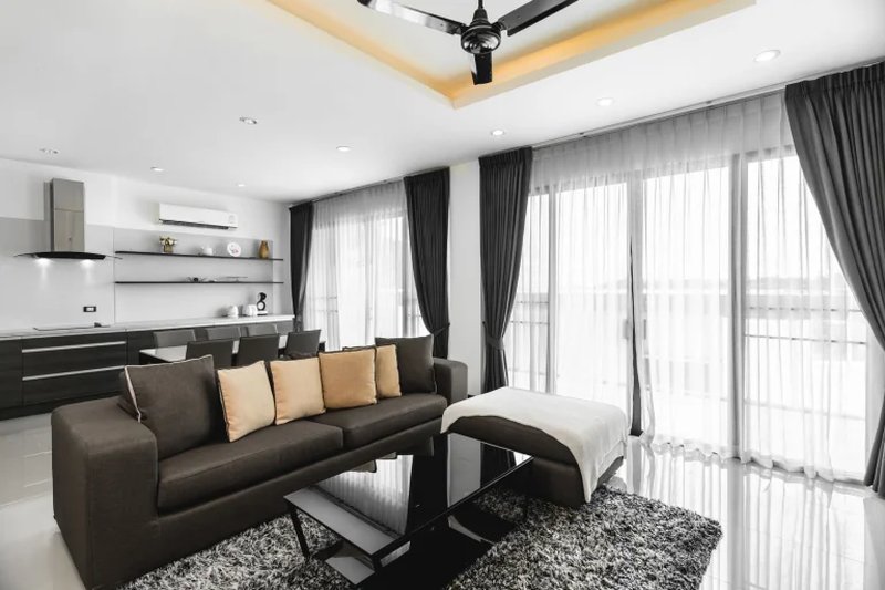 Three-level penthouse with pool in Rawai area, Phuket at Pandora Residences